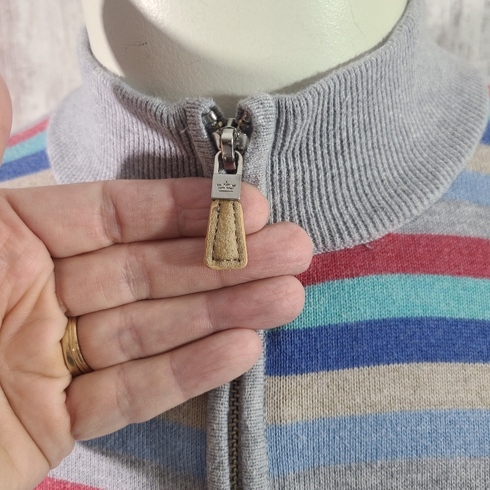 Peter Millar | Quarter-Zip Pullover Sweater | Siz… - image 3